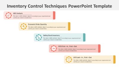 Inventory Control Techniques PowerPoint Template