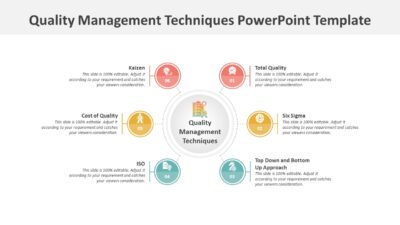 Quality Management Techniques PowerPoint Template