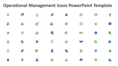 Operational Management Icons PowerPoint Template