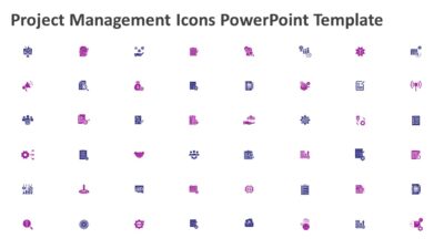 Project Management Icons PowerPoint Slide