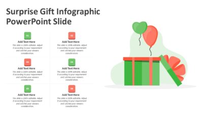 Surprise Gift Infographic PowerPoint Slide