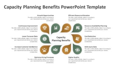 Capacity Planning Benefits PowerPoint Template
