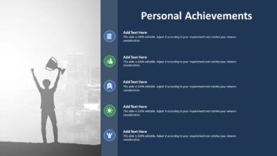 Personal Achievements PowerPoint Slide