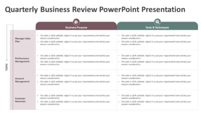 Quarterly Business Review PowerPoint Presentation