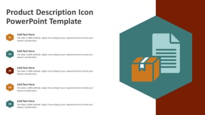 Product Description Icon PowerPoint Template