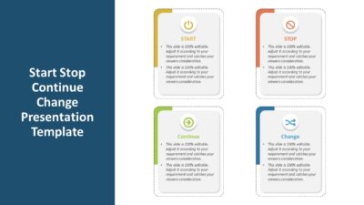 Start Stop Continue Change Presentation Template
