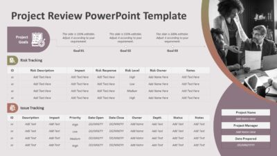 Project Review PowerPoint Template