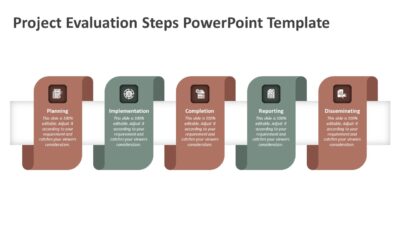 Project Evaluation Steps PowerPoint Template