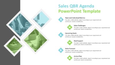 Sales QBR Agenda PowerPoint Template