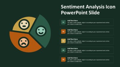 Sentiment Analysis Icon PowerPoint Slide