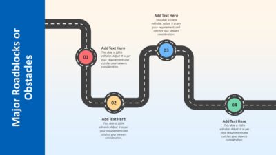 Major Roadblocks or Obstacles PowerPoint Template