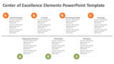 Center of Excellence Elements PowerPoint Template