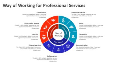 Way of Working for Professional Services PowerPoint Template