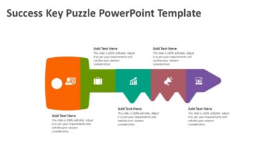 Success Key Puzzle PowerPoint Template