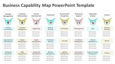 Business Capability Map PowerPoint Template
