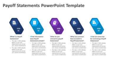 Payoff Statements PowerPoint Template