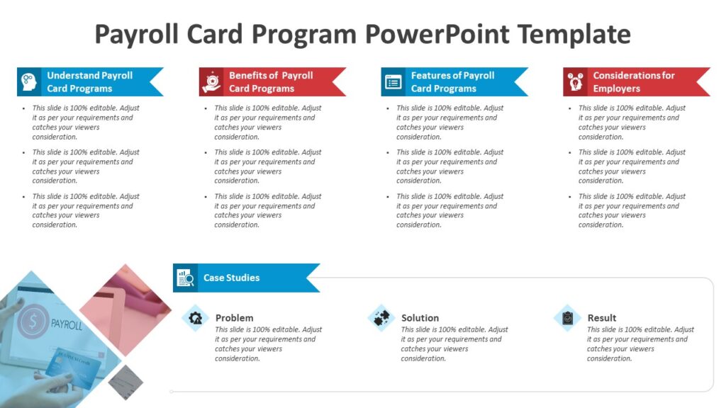 Payroll Card Program PowerPoint Template