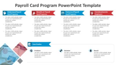 Payroll Card Program PowerPoint Template