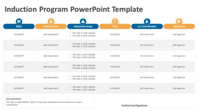 Induction Program PowerPoint Template