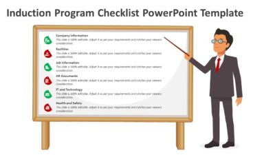 Induction Program Checklist PowerPoint Template