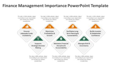 Finance Management Importance PowerPoint Template