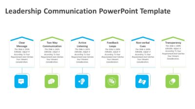 Leadership Communication PowerPoint Template