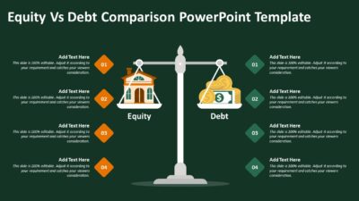 Equity Vs Debt Comparison PowerPoint Template