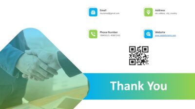 Creative Thank You PowerPoint Template