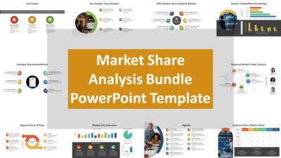 Market Share Analysis Bundle PowerPoint Template