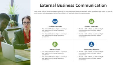 External Business Communication PowerPoint Template