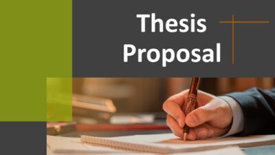Thesis Proposal Complete Deck PowerPoint Template