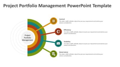 Project Portfolio Management PowerPoint Template for Strategic Decision-Making