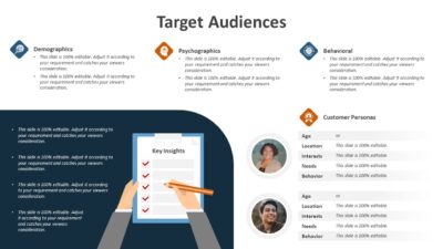 Target Audiences PowerPoint Slide