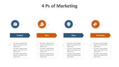 4 Ps of Marketing PowerPoint Template