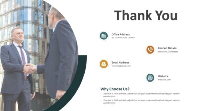 Creative Thank You Presentation Template to Express Gratitude