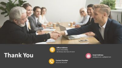 Professional Thank You Presentation PPT