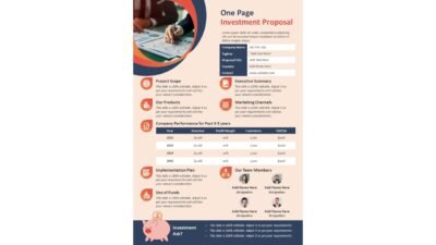 One Page Investment Proposal