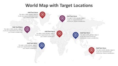 World Map with Target Locations