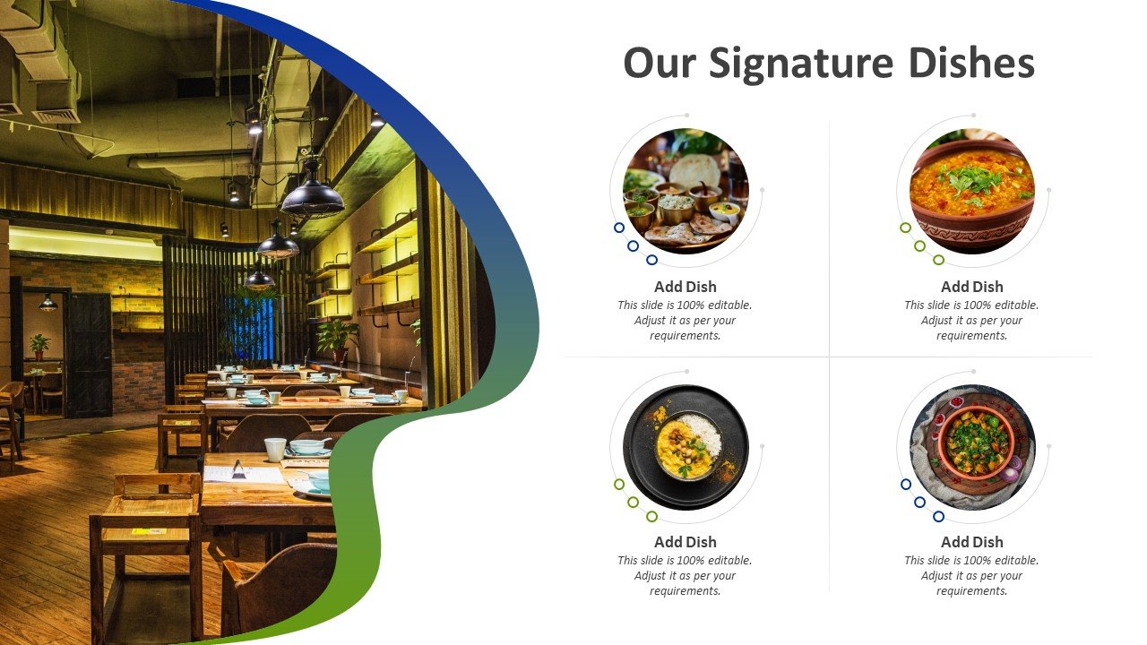 Our Signature Dishes Restaurant